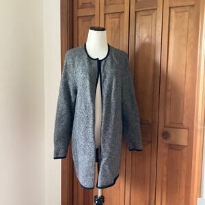 Talbots Grey Cardigan, Size XLP